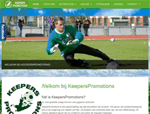 Tablet Screenshot of keeperspromotions.com